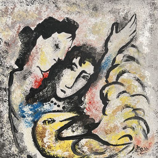 Панно двп акрил 45-45 см.