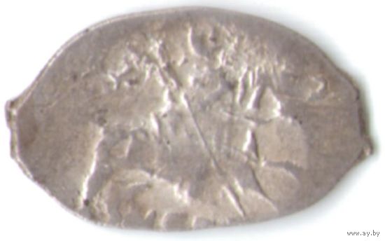 Копейка ~1611-1617 Шведская оккупация Новгорода  _состояние ХF