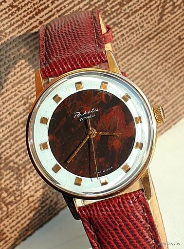 Редкие часы Ракета - яшма