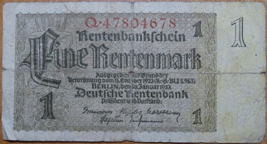 1 марка 1937г. Берлин