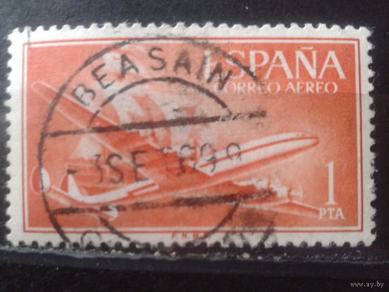 Испания 1955 Авиапочта, каравелла