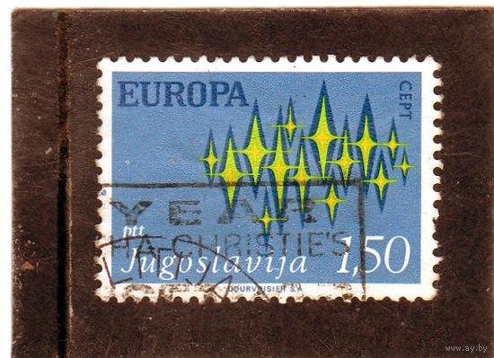Югославия. Mi:YU 1457. Европа (C.E.P.T.) 1972 - Звезды.