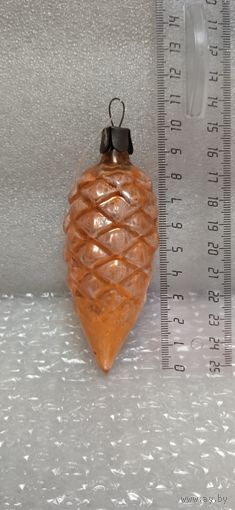 Ёлочная игрушка. Большая шишка. 2