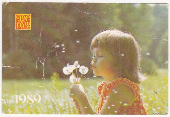 Календарик 1989 (161)