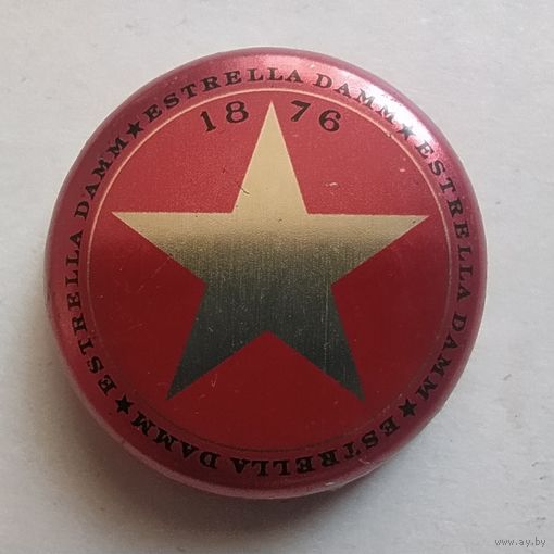 Крышка пивная / кронен пробка Estrella Испания