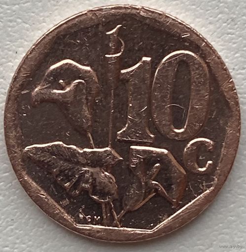 ЮАР 10 центов 2012 г.