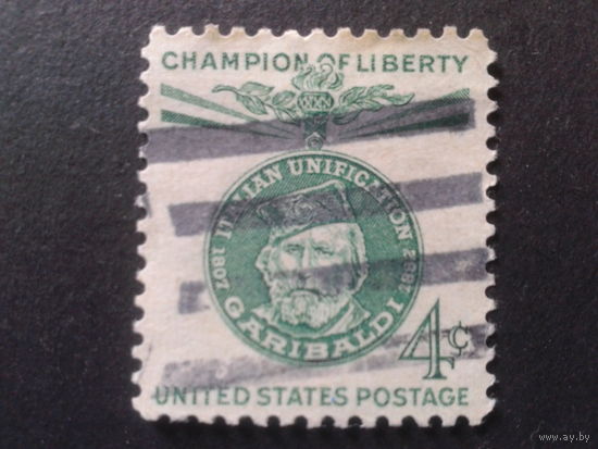 США 1960 Д. Гарибальди Чемпион Свободы