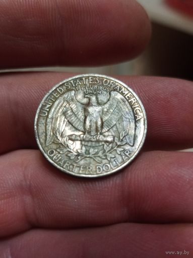 1/4 доллара 1984 сша