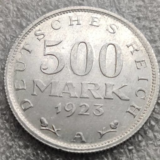 Германия 500 марок  1923 г.   Веймарская республика (марка)
