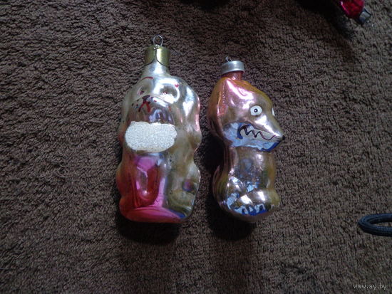 Елочные игрушки СССР. ЛОТОМ.