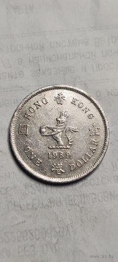 Гонконг 1 доллар 1989