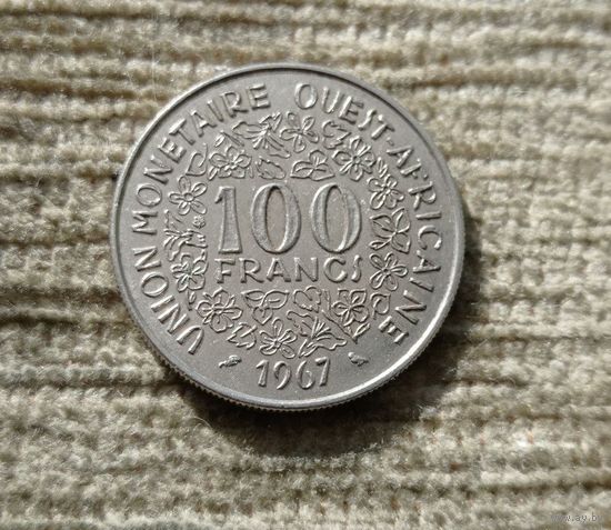 Werty71 Французская Западная Африка 100 франков 1967