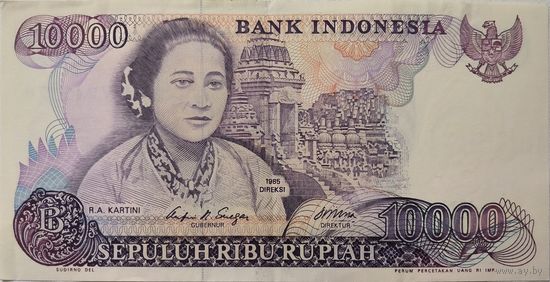 Индонезия 10000 Рупий 1985 ХF 29