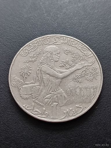 Тунис 1 /2 динара 1997 г.