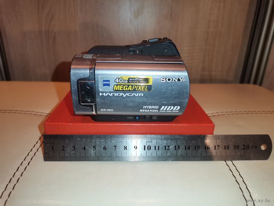 Цифровая видеокамера "SONY", DCR-SR55, оптика Carl Zeiss, не рабочая, на запчасти.