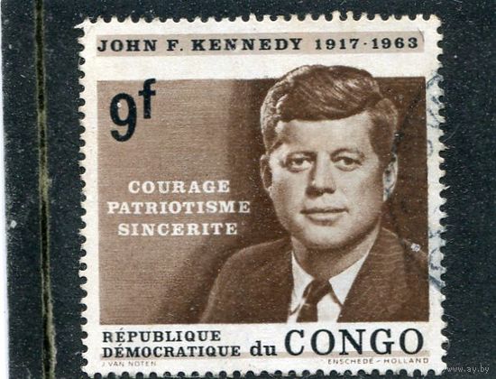Конго. Джон Кеннеди, бывший президент США