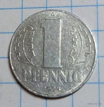 1 пфенниг 1975 A ГДР