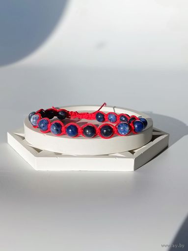 Браслет с содалитом