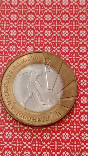 Словения 500 толаров 2002  футбол