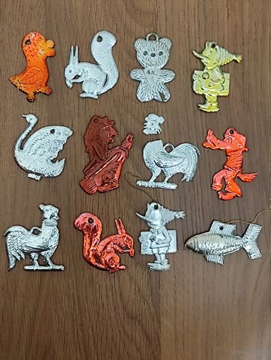 Ёлочные игрушки одним лотом. СССР!