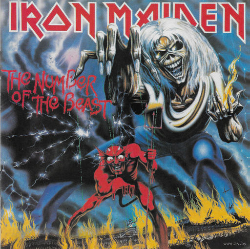 CD Iron Maiden - The  Number of the Beast - replika