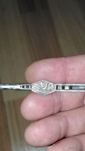 Зажим серебро СССР