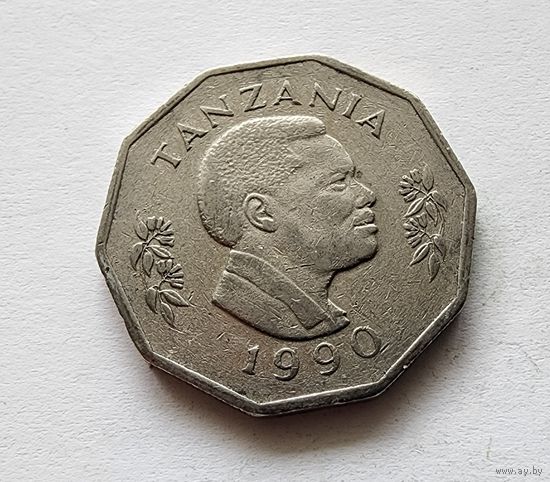 Танзания 5 шиллингов, 1990