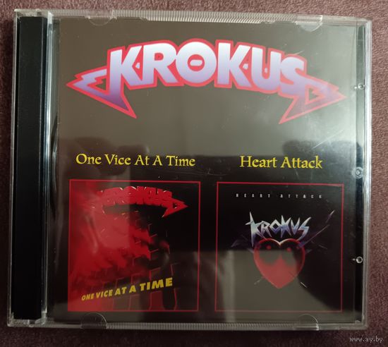 KROKUS - One vice at a time/Heart attack, CD