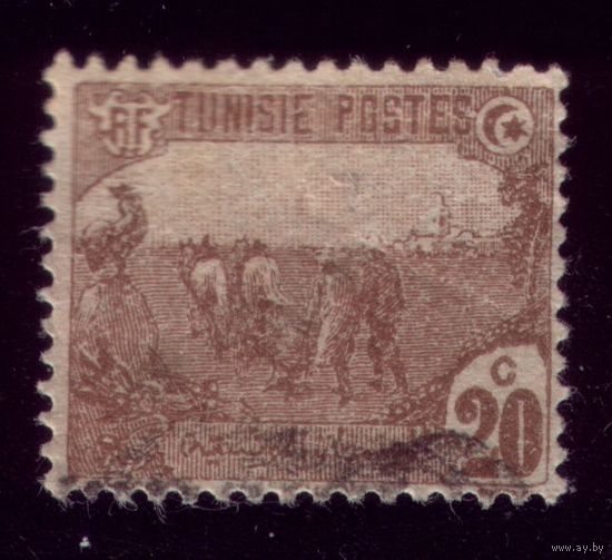 1 марка 1906 год Тунис 35