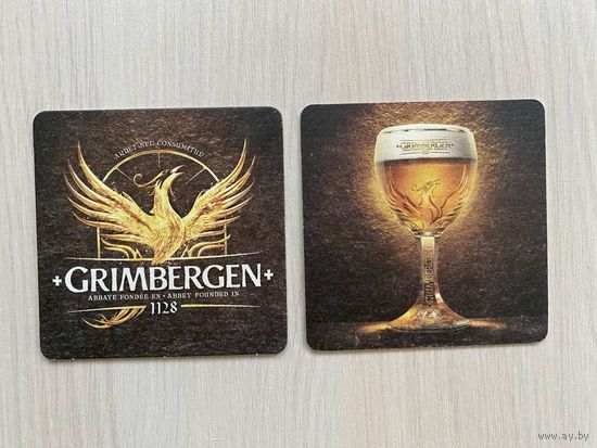 Подставка под пиво Grimbergen No 7