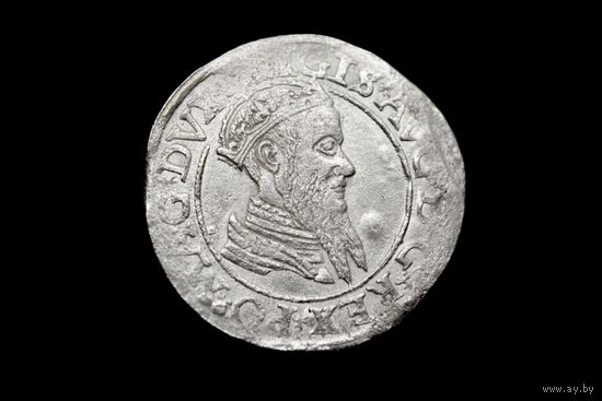 4 гроша (чворак) 1566 г. Вильно (Великое Княжество Литовское), Сигизмунд Август
