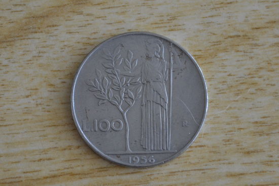 Италия 100 лир 1956