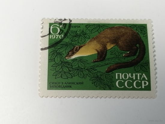 1970 СССР. Фауна. Звери.
