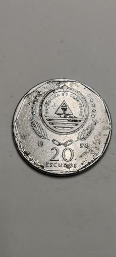 Кабо-Верде 20 эскудо 1994