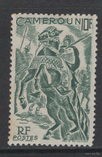 Французский Камерун 1946 Всадник Mi#285
