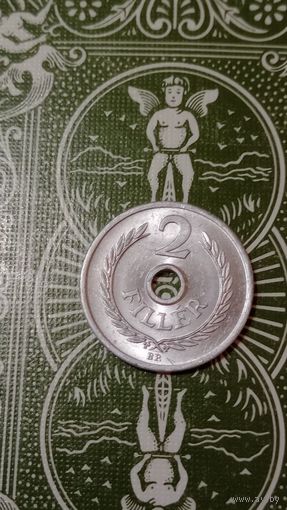 Венгрия 2 филлера 1972