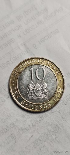 Кения 10 шиллинг 1997