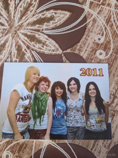 Календарик,ранетки,2011