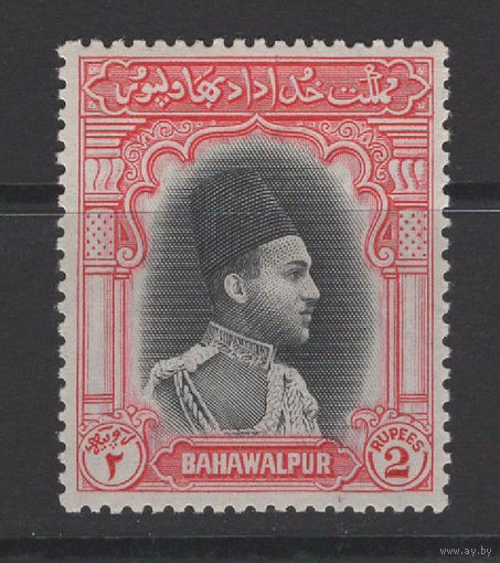 Бахавалпур / Bahawalpur 1948** 2R Британская Индия Пакистан, Sultan Muhammad Shah (SG#36)
