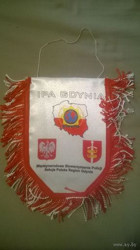 Вымпел Полиция Польши. IPA (к)