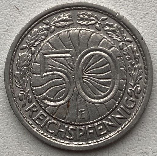 Германия 50 рейхспфеннигов 1928 г. E