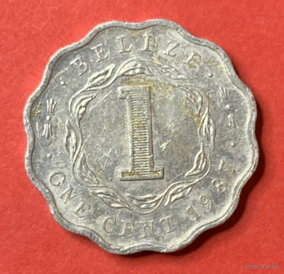 Белиз, 1 цент 1987г.