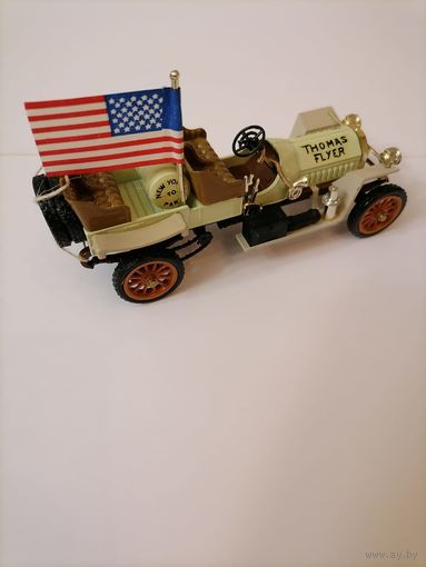 1/43 RIO - модель TOMAS " FLYER " RALLYE NEW-YORK  - PARIS (1908 ) N 47 - ВИНТАЖ