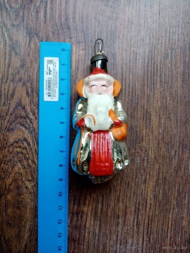 Елочная новогодняя игрушка Дед-Мороз
