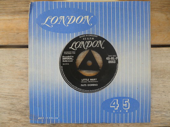 Миньон - Fats Domino - London, England - 1958 г.