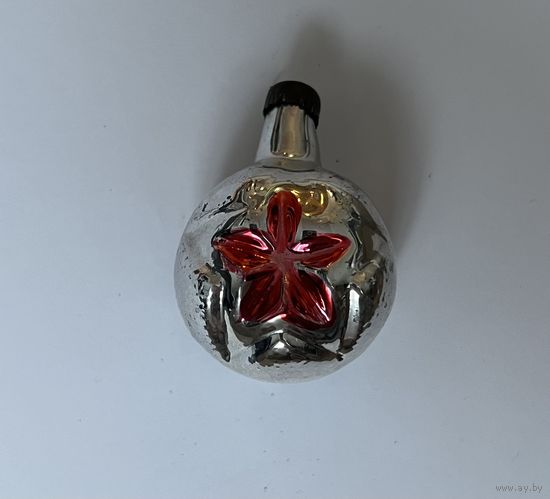 Елочная игрушка звезда агитация СССР