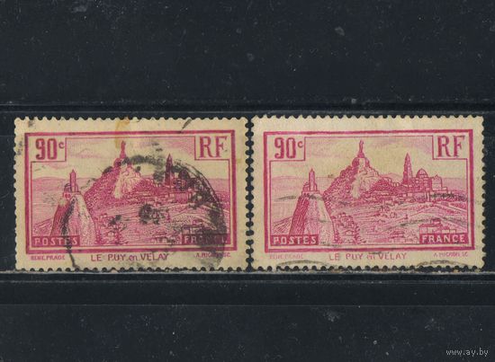 Франция 1933 Вып Ландшафты Ле Пюи #290