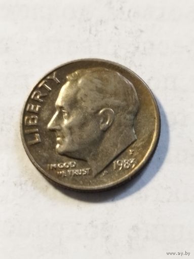 США 1 дайм 1983