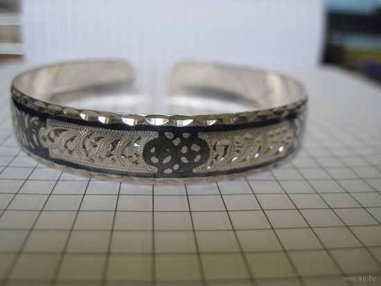 Браслет Кубачи 925 пробы.