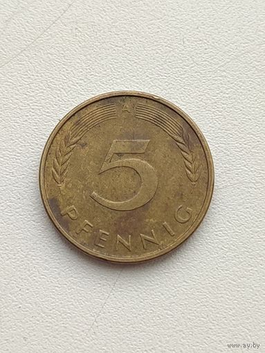Германия. 5 пфеннигов 1994 года. А